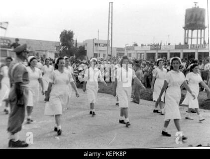 HaAtzmaut square Afula 4 Stock Photo