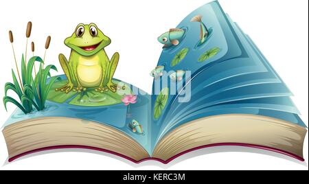 Illustration of a school of fish in the river Stock Vector Image & Art ...