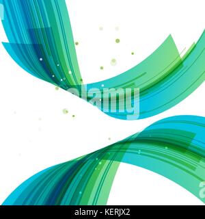 Abstract technology bend background, vector design Stock Vector