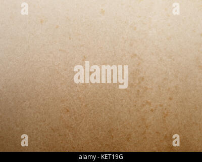 Smooth tan  brown mottled cardboard background with gradation Stock Photo