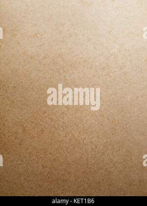 Smooth tan  brown mottled cardboard background with gradation Stock Photo