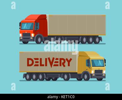 Express delivery icon concept. Truck service, order, worldwide shipping.  Modern design vector illustration Stock Vector Image & Art - Alamy