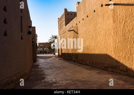 Traditional Arab architecture in historical Diriah, Riyadh Stock Photo