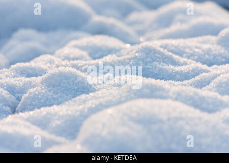 Nice winter texture from snow Stock Photo
