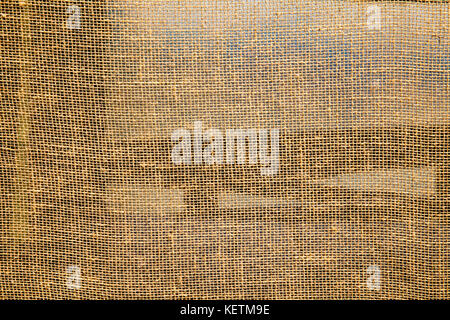 Linen material, close-up Stock Photo