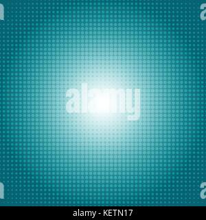 Vector dot gradient green halftone pattern abstract background concept Stock Vector