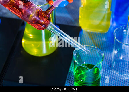 Instruments in the laboratory of physical chemistry Stock Photo