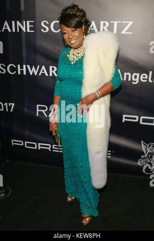 New York, NY, USA. 23rd Oct, 2017. Star Jones at arrivals for Gabrielle's Angel Foundation Angel Ball 2017, Cipriani Wall Street, New York, NY October 23, 2017. Credit: Jason Mendez/Everett Collection/Alamy Live News Stock Photo