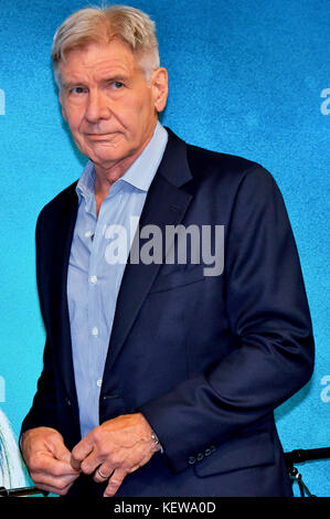 Tokyo, Japan. 23rd Oct, 2017. Harrison Ford attends the 'Blade Runner 2049' press conference at Hotel Ritz-Carlton on October 23, 2017 in Tokyo, Japan. Credit: Geisler-Fotopress/Alamy Live News Stock Photo