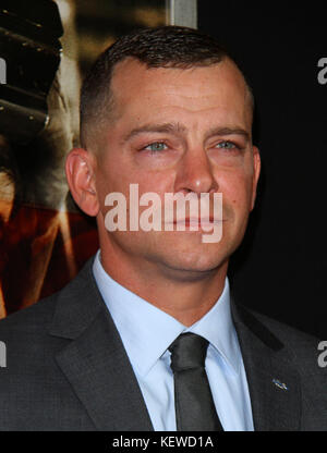 October 23, 2017 - Los Angeles, CA, U.S. - 23 October 2017 - Los Angeles, California - Adam Schumann. â€œThank You For Your Serviceâ€ Premiere held at the Regal L.A. Live Theatre in Los Angeles. Photo Credit: AdMedia (Credit Image: © AdMedia via ZUMA Wire) Stock Photo