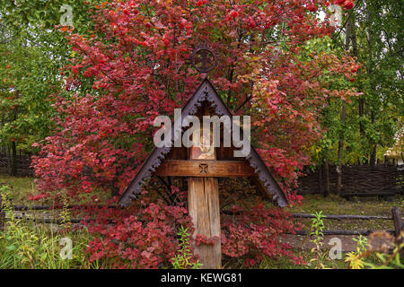 old Orthodox icon. Stock Photo