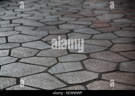 in  australia the texture of a stone floor like background surface Stock Photo