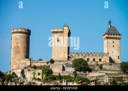 Foix, Midi-Pyrenees, France, Europe Stock Photo