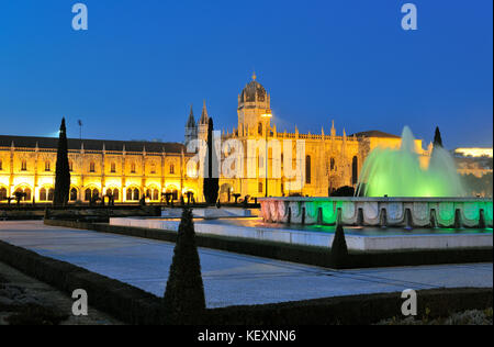 Mosteiro dos Jerónimos (Jerónimos Monastery), a Unesco World Heritage Site. Lisbon, Portugal Stock Photo