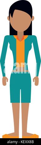 woman avatar icon image  Stock Vector