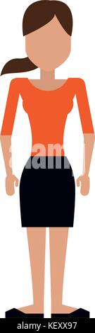 woman avatar icon image  Stock Vector