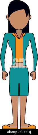 woman avatar icon image  Stock Vector