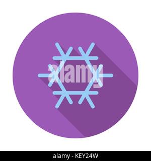 Air conditioning. Single flat color icon. Vector illustration. Stock Vector