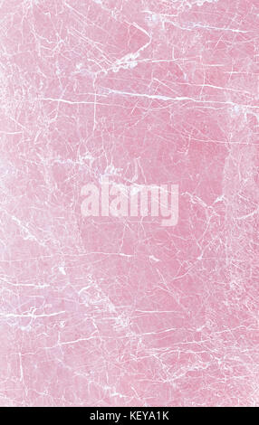 Pink Marble Texture Background. (High Res.) Stock Photo