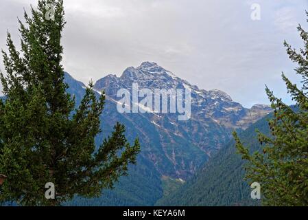 Pyramid Peak in North Cascades National Park, Washington Stock Photo