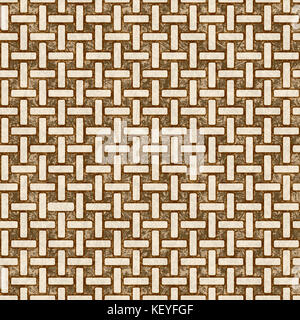 grunge beige wicker texture background, seamless pattern.High-resolution seamless texture Stock Photo