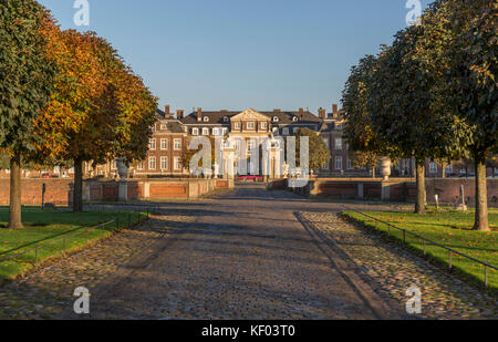 Nordkirchen moated castle in Germany, known as the Versailles of Westphalia Stock Photo