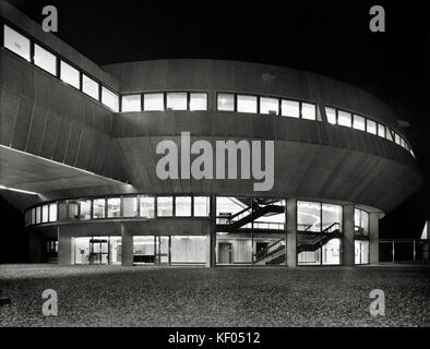 Control room, Fawley Power Station, Hampshire, 1968. John R Pantlin (1917–2003), silver gelatin DOP (developing out paper) print. John Pantlin photogr Stock Photo