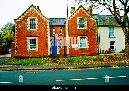 Police Station, North End, Sedgefield, County Durham Stock Photo