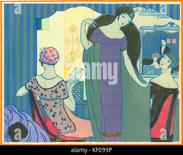 Georges Lepape vintage illustration Stock Photo