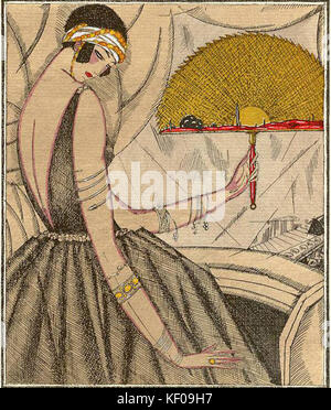 Georges Lepape vintage illustration Stock Photo