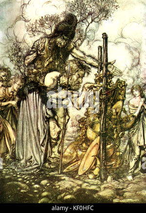 Fafner - Hey! Come hither and stop me this cranny! Das Rheingold - Der ...