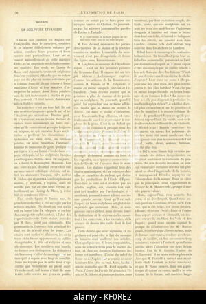 L'Exposition de Paris de 1889 No58 page 138 Stock Photo