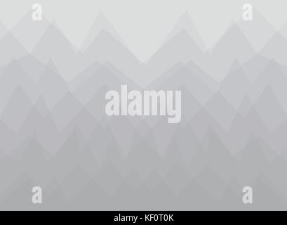 Abstract background of Zigzag shape in grayscale- Vector background Illustration Stock Vector