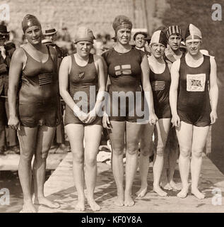 Ethelda Bleibtrey 1920 Stock Photo - Alamy