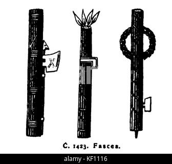 Roman Ax Fasces are ancient Roman symbols of authority and power, often depicted ...