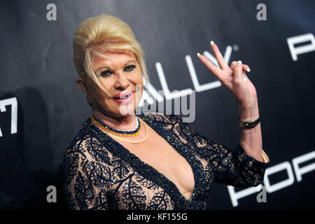 New York, USA. 23rd October, 2017. Ivana Trump attends Gabrielle's Angel Foundation's Angel Ball 2017 at Cipriani Wall Street on October 23, 2017 in New York City. Credit: Geisler-Fotopress/Alamy Live News Stock Photo