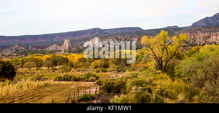 Jemez Mountain Trail National Scenic Byway in New Mexico Stock Photo