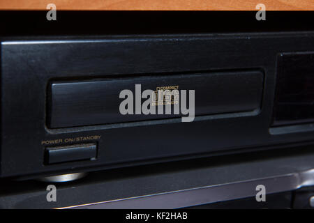 cd player tray door Stock Photo