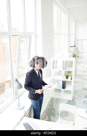 Man working in office Stock Photo
