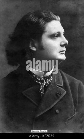 YSAYE, Eugene Belgian violinist, conductor and composer, 1858-1931 ...
