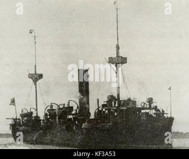 Romanian protected cruiser Elisabeta Stock Photo