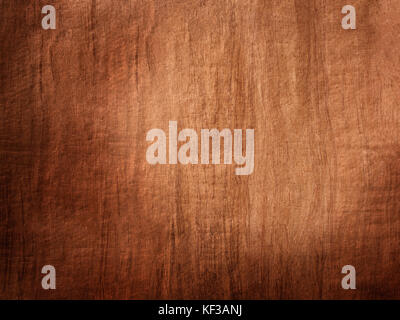 Unique rough textured red brown wood bark paper background with lighting gradient Stock Photo
