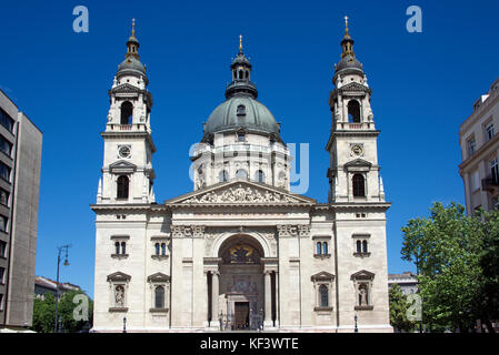 St. Stephen's Basilica Budapest Hungary Stock Photo