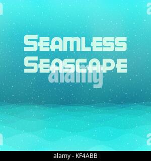 Sea Seamless Background Stock Vector