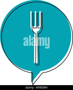 fork restaurant sign icon image  Stock Vector