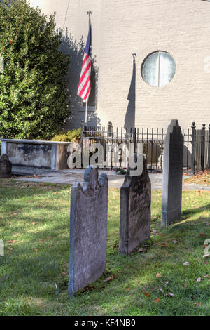 Alexandria, Virginia.  Tomb of the Unknown Soldier of the American Revolutionary War. Stock Photo