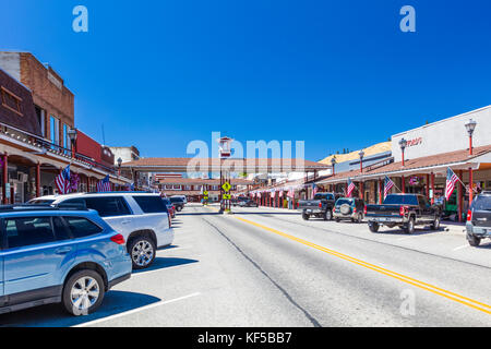 Covered crosswalk on Cottage Ave in downtown area of Cashmere a city in ...