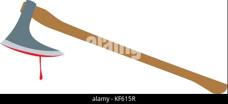 Executioner Axe vector illustration Stock Vector