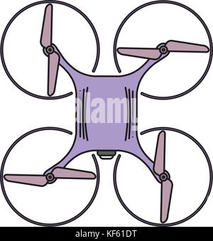 Drone Technology icon linear vector graphics sign or symbol set for web ...