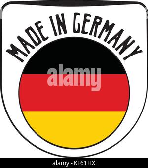 Made in Germany rubber stamp Stock Vector